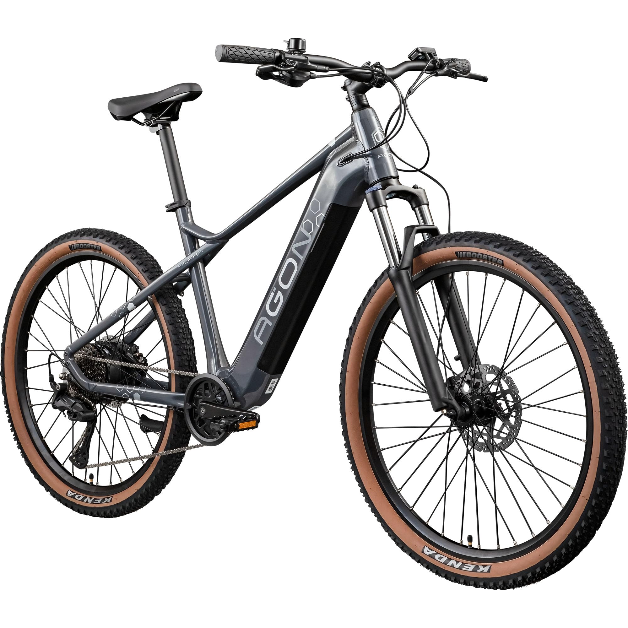 Agon E-Bike Mountainbike Agon Alpha 27,5 Zoll Hardtail Pedelec