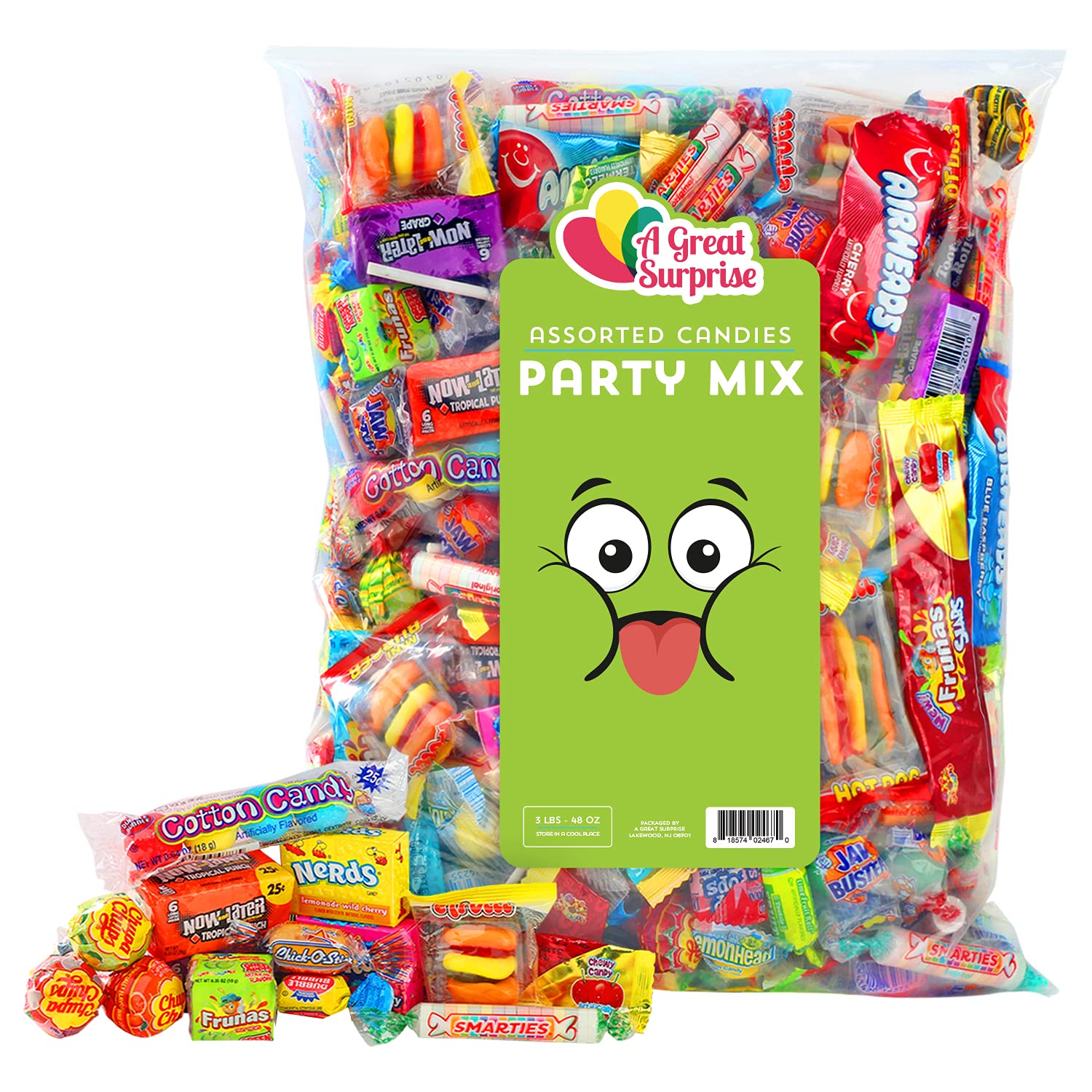 Party Mix 3 Pound Party Candy Individually Wrapped Candies