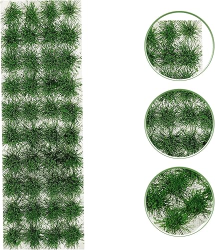 Miniatura 8 de Yardwe DIY Grupo de césped para construcción de modelos de hierba miniatura Tuft paisaje arena mesa modelo caja conjunto