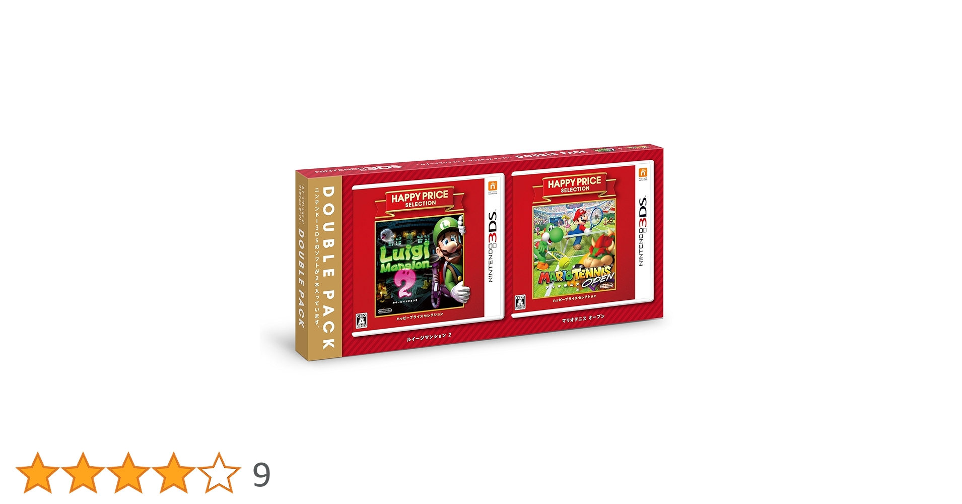 『ルイージマンション2＋マリオテニスオープン』　ニンテンドー3DSソフト Amazon | 『ルイージマンション2・マリオテニス オープン
