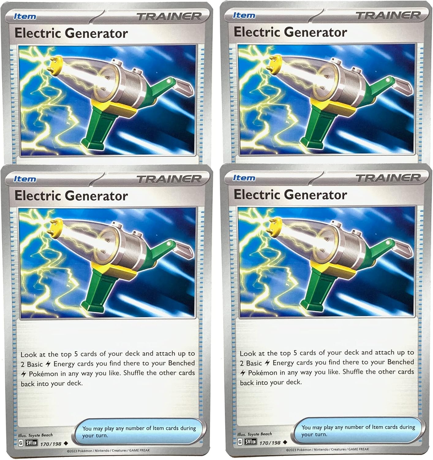 Electric Generator 170/198 Scarlet & Violet Pokemon