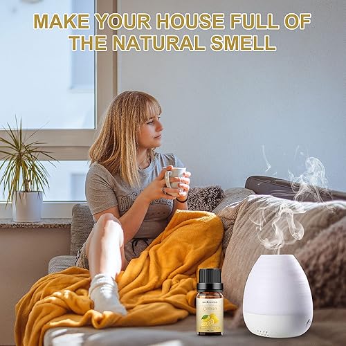 Miniatura 144 de Sedbuwza Aceite esencial de sándalo, aceite de fragancia de sándalo orgánico puro para difusor, humidificador, jabón, vela, perfume Paquete de 2