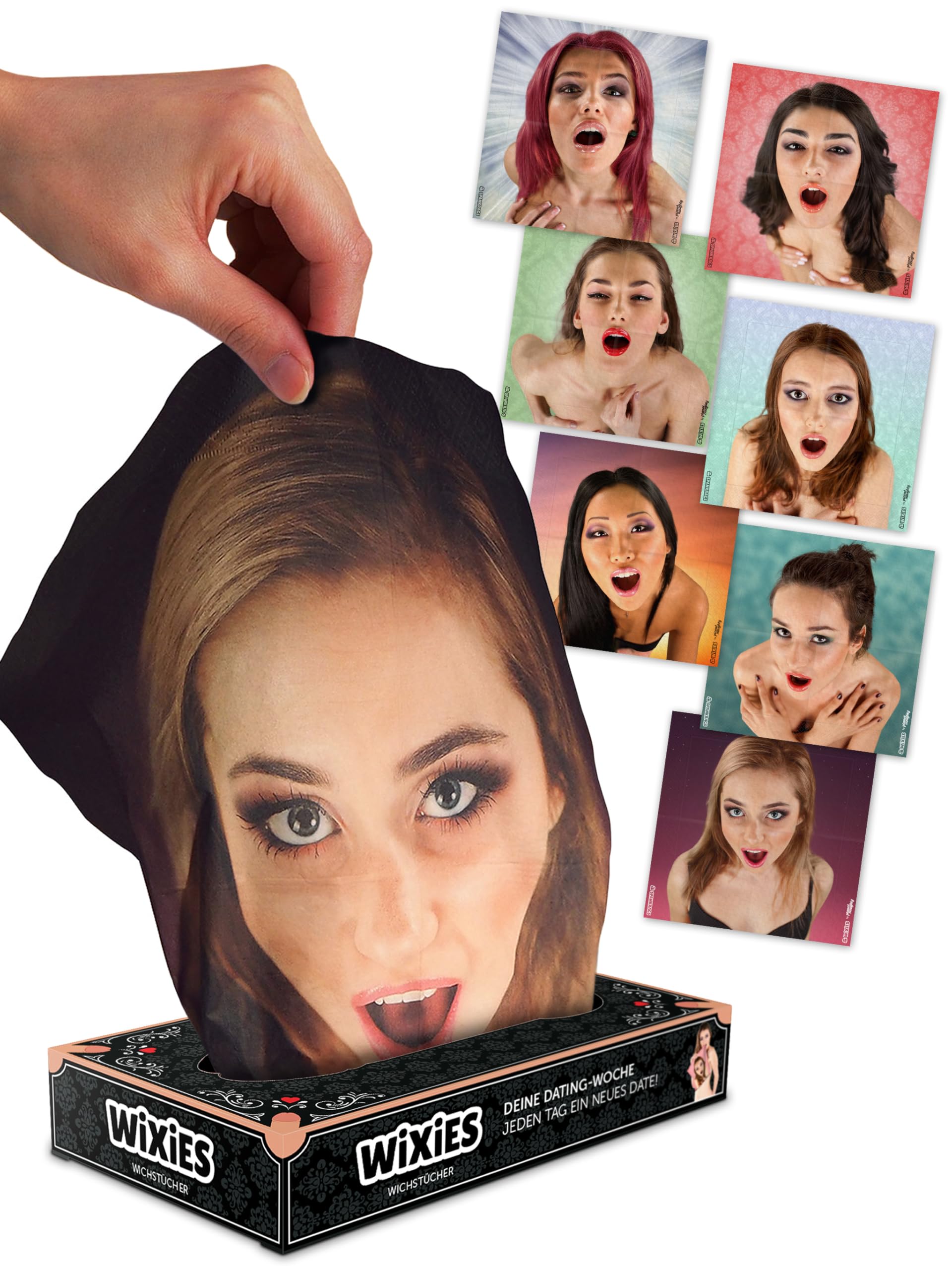 planet naughty Wixies Wichstücher lustige Geschenke für Männer, Scherzartikel für Erwachsene, Junggesellenabschied Männer, 18 Geburtstag, JGA, Prank Artikel, lustige Gadgets, Spaßartikel