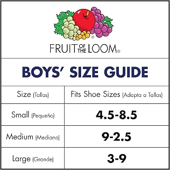 Fruit of the Loom Boys' Zone Cushion No Show Socks (10 Pack)