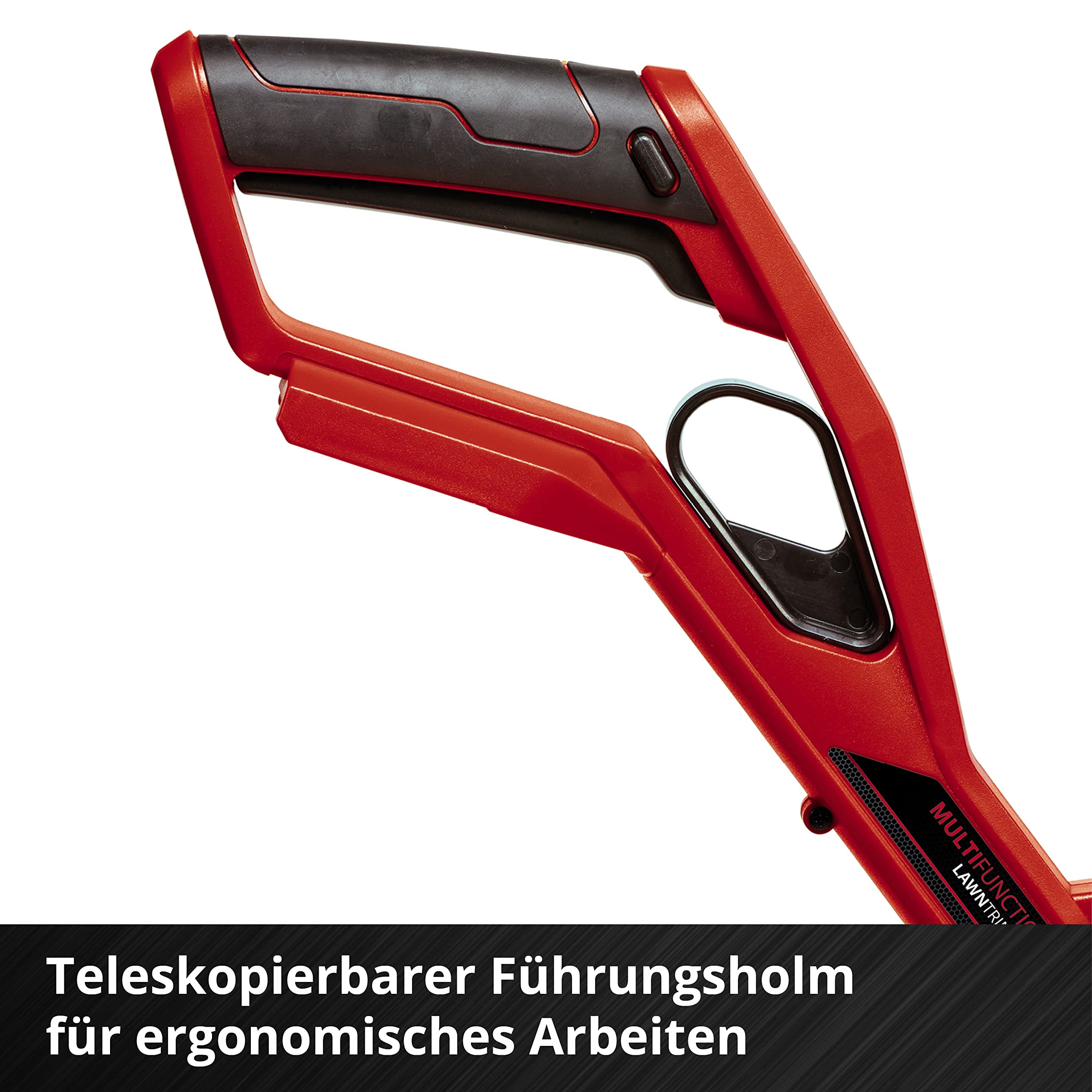 Einhell Akku-Rasentrimmer GE-CT 18/30 Li Power X-Change (18V, Schnittbreite 30 cm, Motorkopf 90° drehbar & neigbar, inkl. Fadenspule, inkl. 2,5 Ah Akku und Ladegerät)