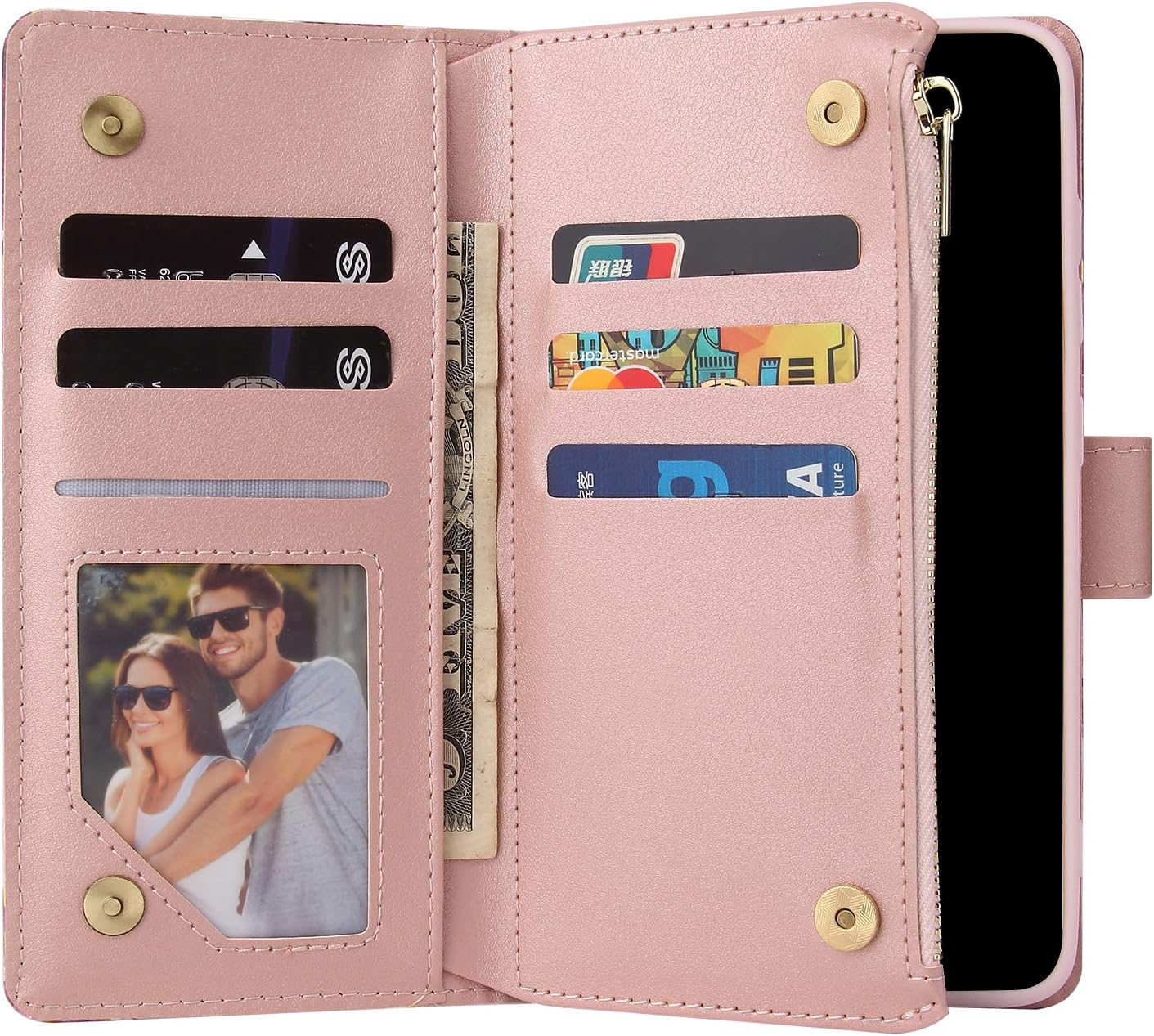 UEEBAI Wallet Case for iPhone 12 iPhone 12 Pro 6.1 inch - Image 3