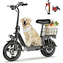 INSDRGN Electric Scooter with Seat for Adults, Peak 1300W Motor, 28-35 Miles Range eScooter, 48V 13Ah Li Battery, 20MPH Foldable Commuter E-Scooter with Basket, Max 330LBS, UL2272 Certified, C14 PRO