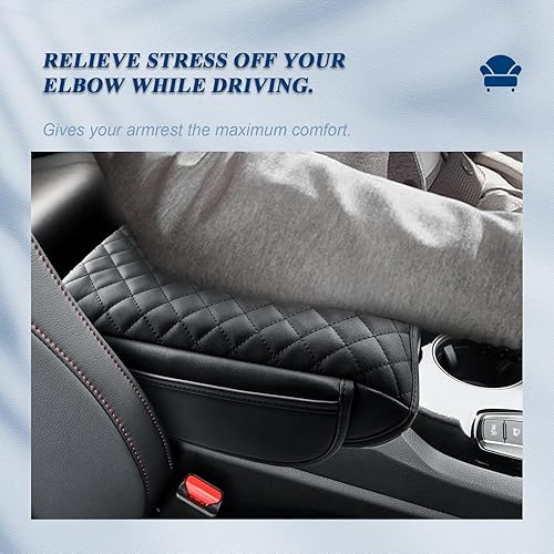 Vista 76 de BIBIBO Funda para reposabrazos de consola central Subaru Crosstrek 2024, cojín para reposabrazos 2023 2024 Subaru Crosstrek /2024 Subaru Impreza