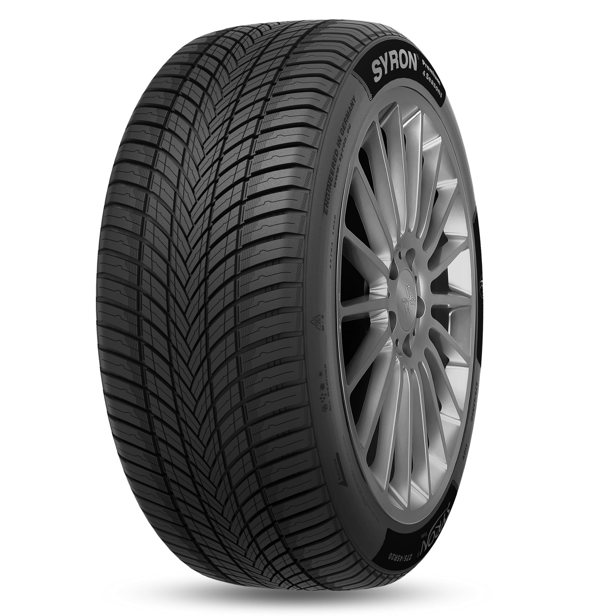SYRON Opony całoroczne 225/40 ZR 19 XL TL 93W PREMIUM 4 SEASONS BSW M+S 3PMSF na każdą pogodę