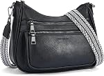 KITEVIUN Crossbody Purse Trendy Vegan Leather Crossbody Bag for Women with Adjustable Strap Women's Shoulder Handbag
