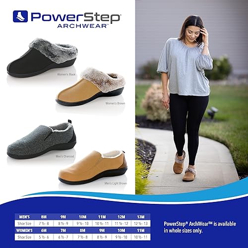 Miniatura 6 de Powerstep Women's 2022 Archwear, House Shoes, Orthotic Slippers with Arch Support