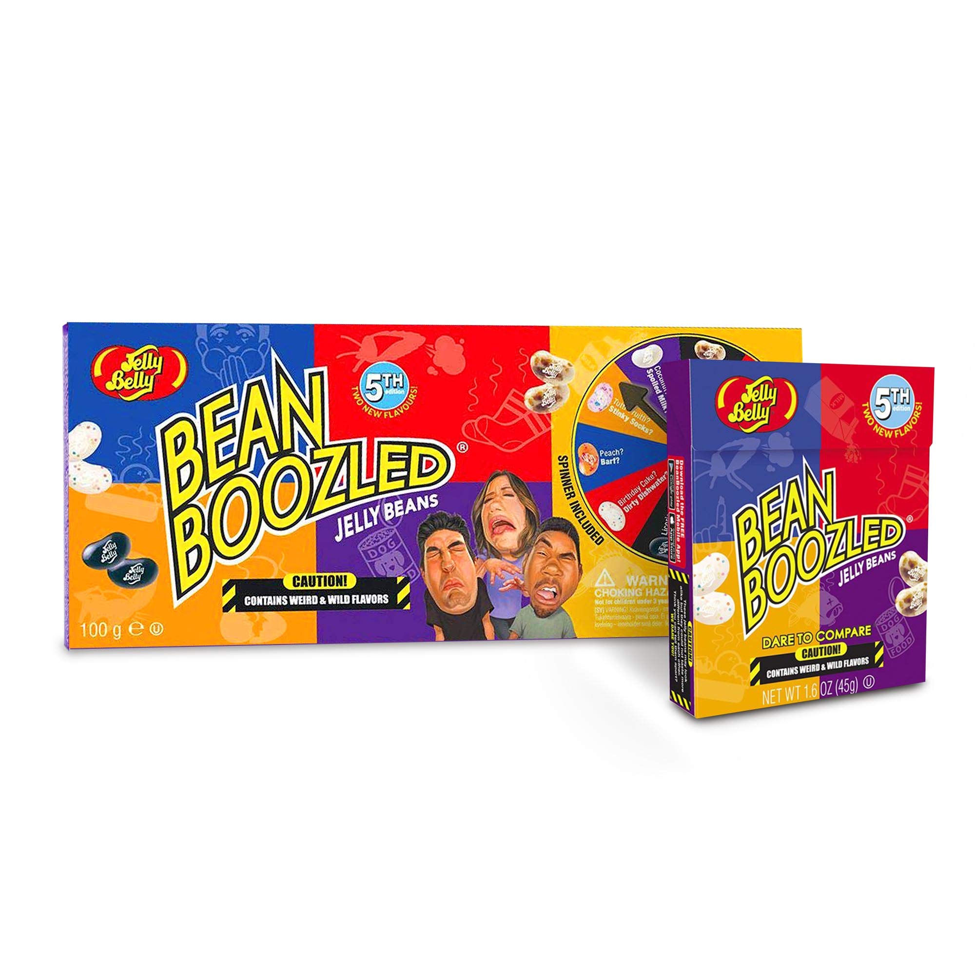 Bean Boozled 3e édition 100g Spinner Game & 45g Recharge - 2 nouvelles saveurs
