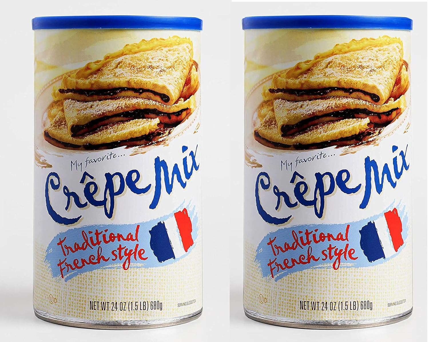 My Favorite Crepe Mix 24 Ounce 24 oz each (1 Item Per Order, not per case) (2-Pack)