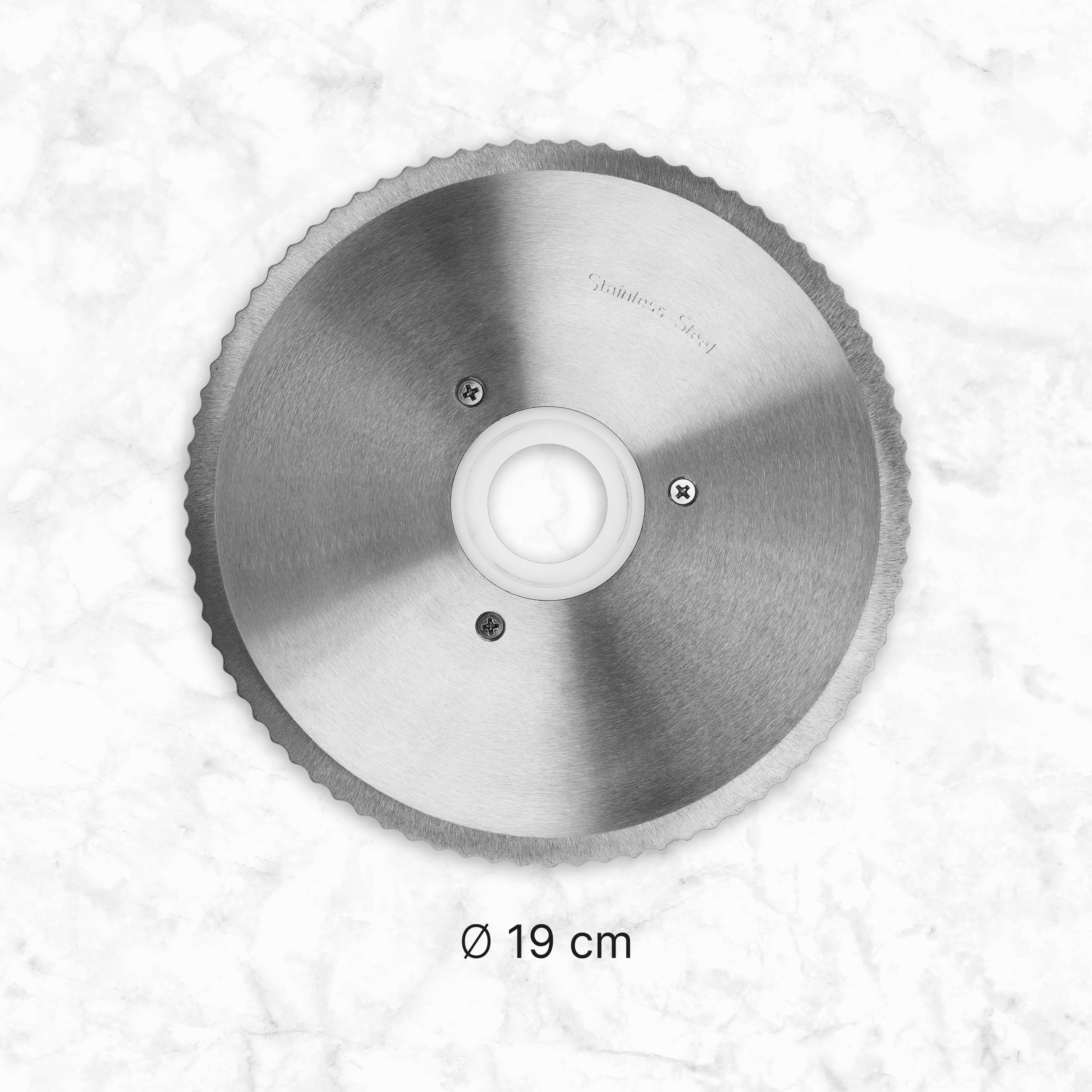 Ufesa Katana Pro Affettatrice Elettrica da 200W di Potenza con Lama Estraibile in Acciaio Inox, Diametro di 19mm, Regolatore di Spessore da 0 a 20mm, Pulsante di Sicurezza, Piedi Antiscivolo