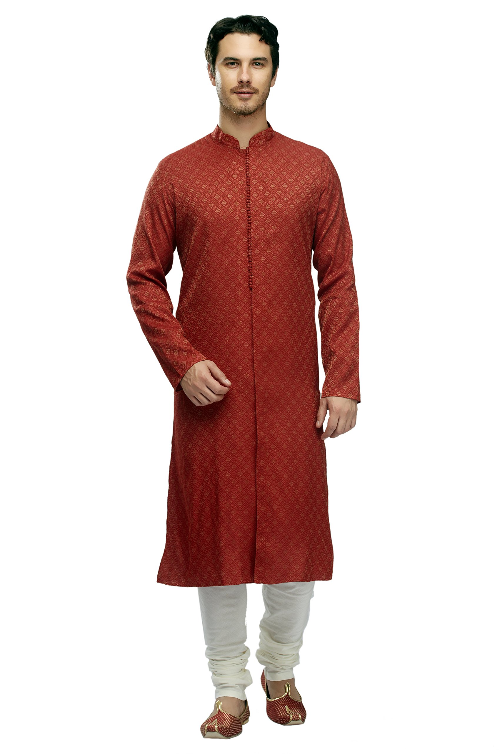 ManyavarMen's Indian Wedding Sherwani Ethnic Kurta