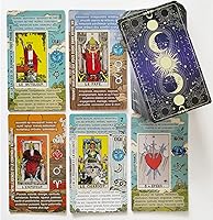 Vista 8 de Cartas de Tarot para Principiantes, Juego de Tarot de Aprendizaje, Sin Libro de Guía Necesario, Cartas de Tarot con Significados en Ellas (Español)