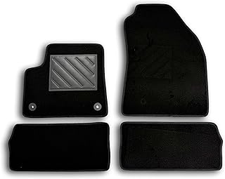 Tapis de sol pour Citroen E-C3 IV 2024 - Moteur électrique sur mesure, antidérapant, talonnette en caoutchouc renforcé, boutons de fixation