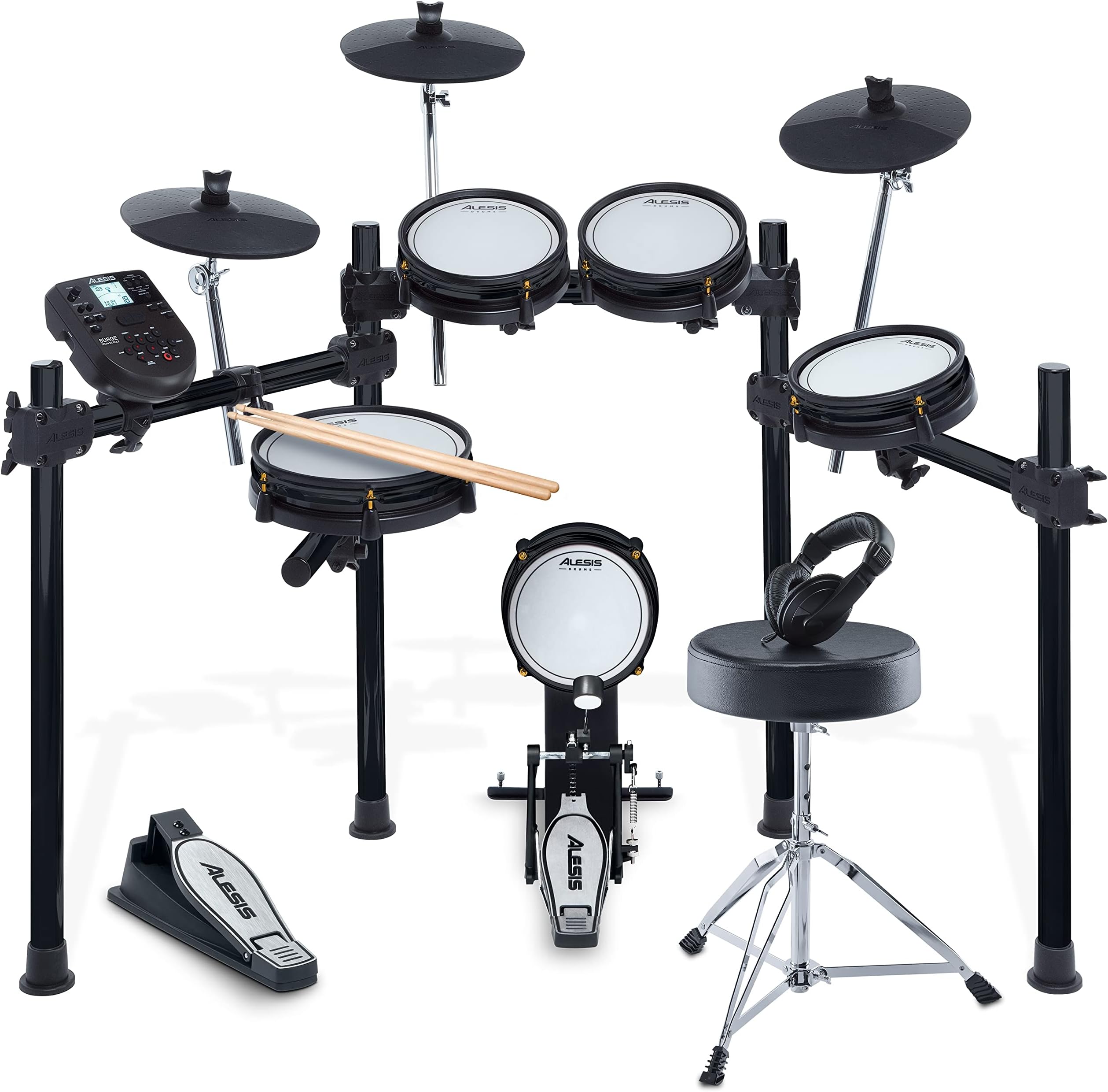 Amazon.co.jp Alesis Electronic Drum Mesh Head 8 Piece Surge Mesh