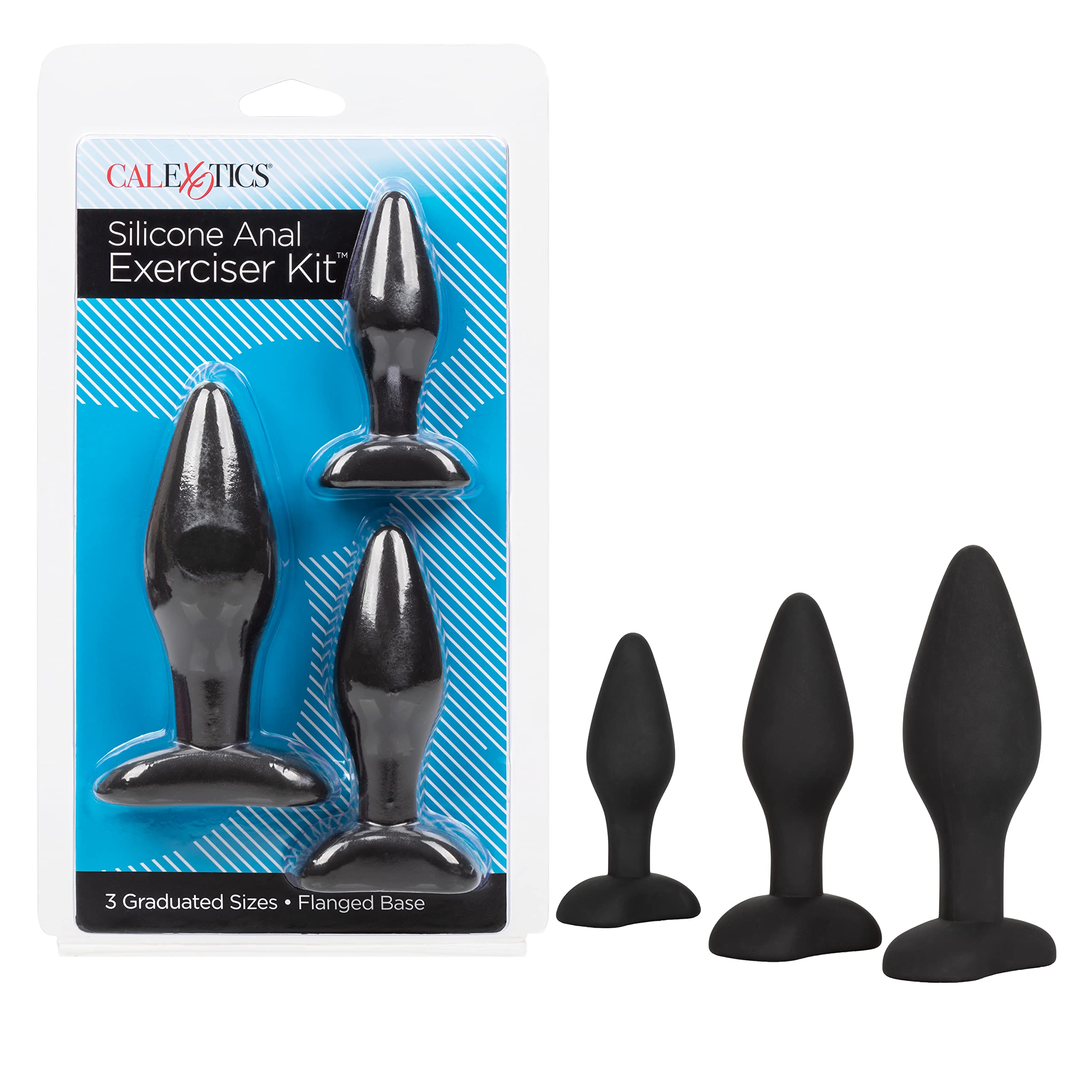 Anal Calexotics Silicone Anal Exerciser Kit
