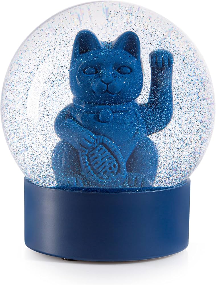 Amazon.co.jp: DONKEY 招き猫 ラッキーグローブ ウィンケカッツェ Blau