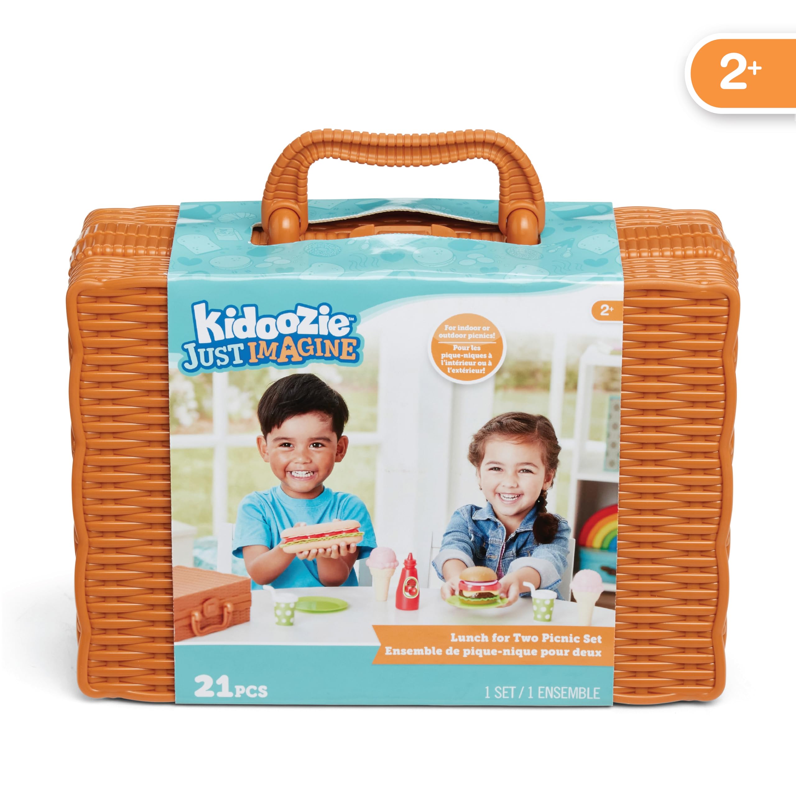 Amazon.com: Kidoozie Lunch for Two Picnic Set - Spark Imaginative
