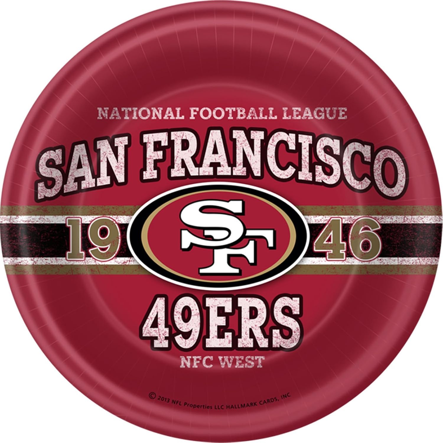 Amazon San Francisco 49ers Deluxe Party Kit サンフランシスコ?フォーティナイナーズデラックス