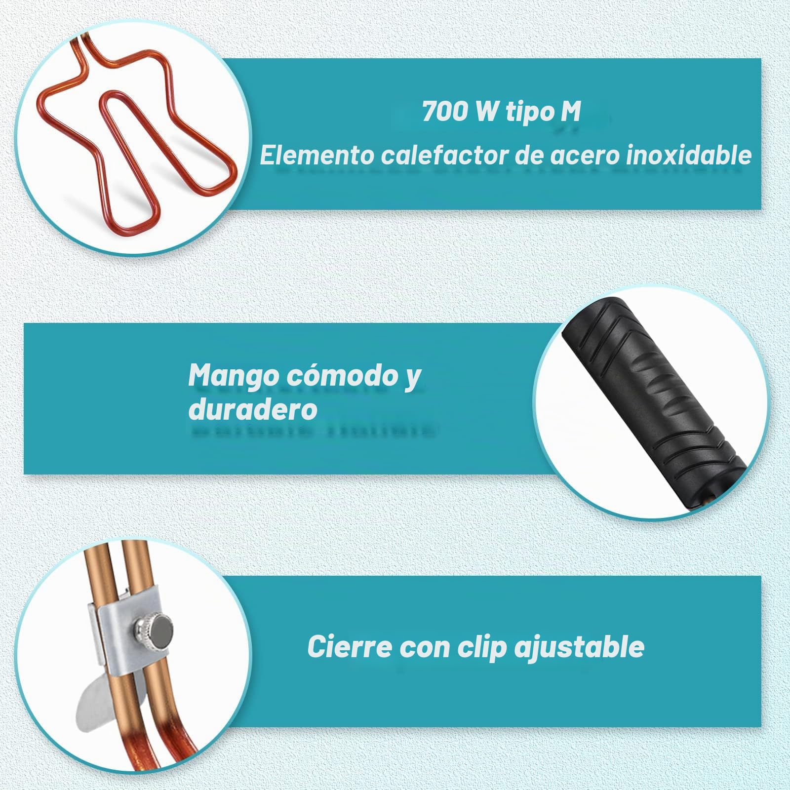 Kitosun Encendedor Eléctrico de Barbacoa - Calefactor carbón Encendido fácil y rápido de briquetas, sin chispas ni Llamas, Elementos de Bobina de Acero Inoxidable 304 (700 W)