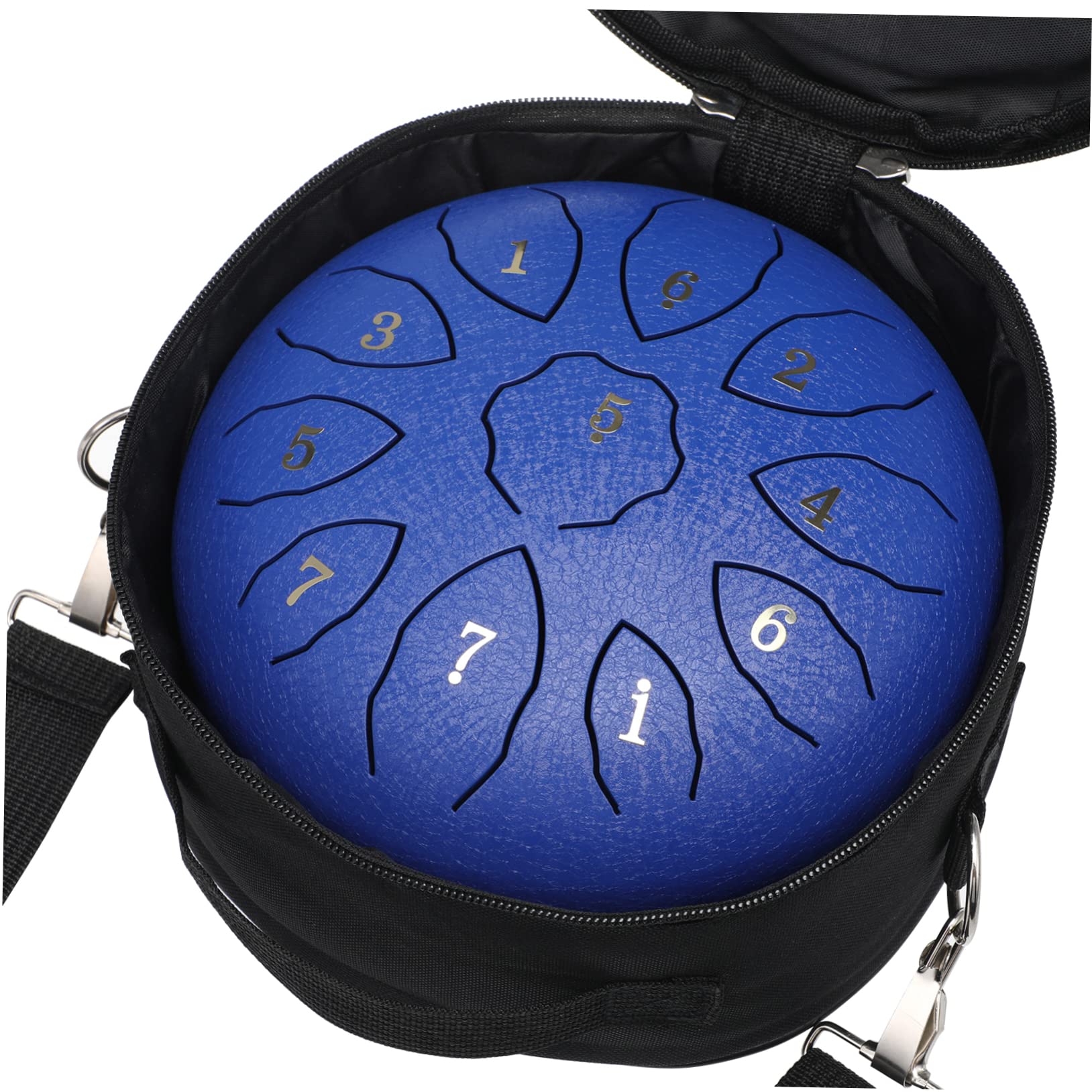 VICASKY Batería Etérea De De Lengüetas De Percusión con Baquetas Libro De Música y Bolsa De Almacenamiento Adultos Instrumento De Percusión para Aprender Tocar El