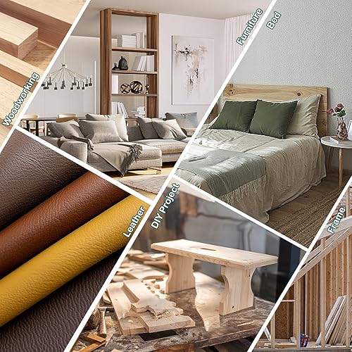 Miniatura 8 de Woodpecker N8016 - Pistola de grapas neumáticas de calibre 21 para tapicería, 12 pulgada, potencia aérea, grapadora de alambre fino, de 14 a 58