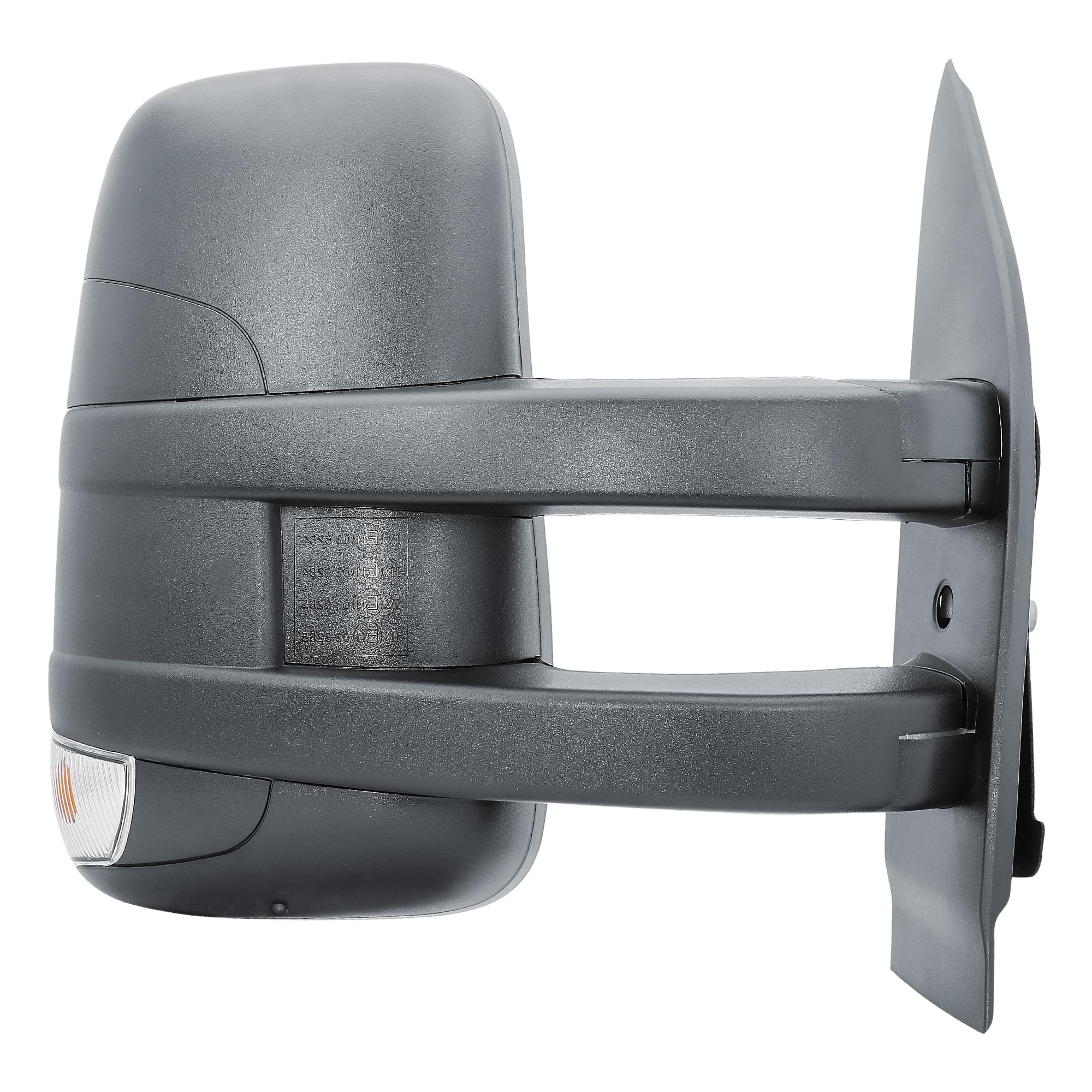 Espejo retrovisor derecho de brazo largo manual no calefactable con intermitente para IVECO Daily VI camiones 2014-2025