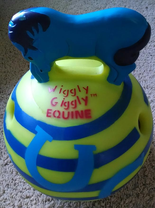Pet Supplies Multipet Wiggly Giggly Equine Horse Ball Toy