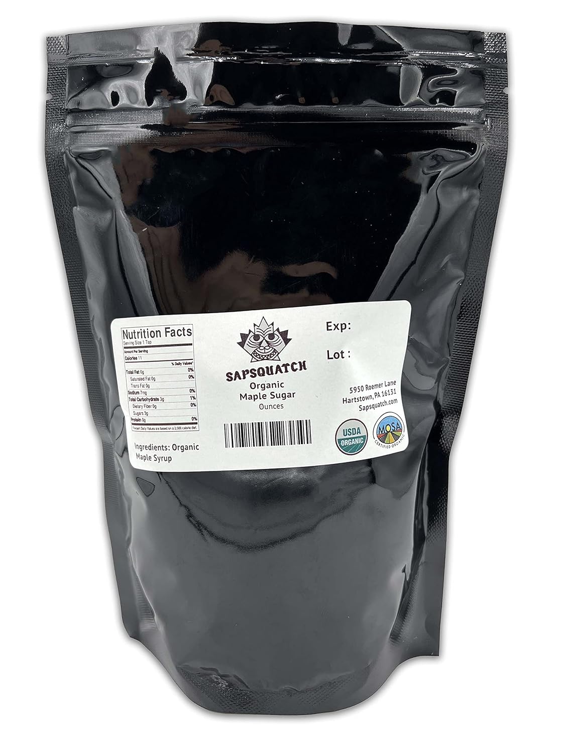 Sapsquatch Organic Maple Sugar (1 Pound)