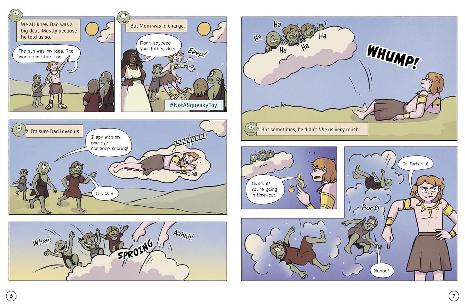 Battle of the Titans: A Modern Graphic Greek Myth (Mythology Graphics)