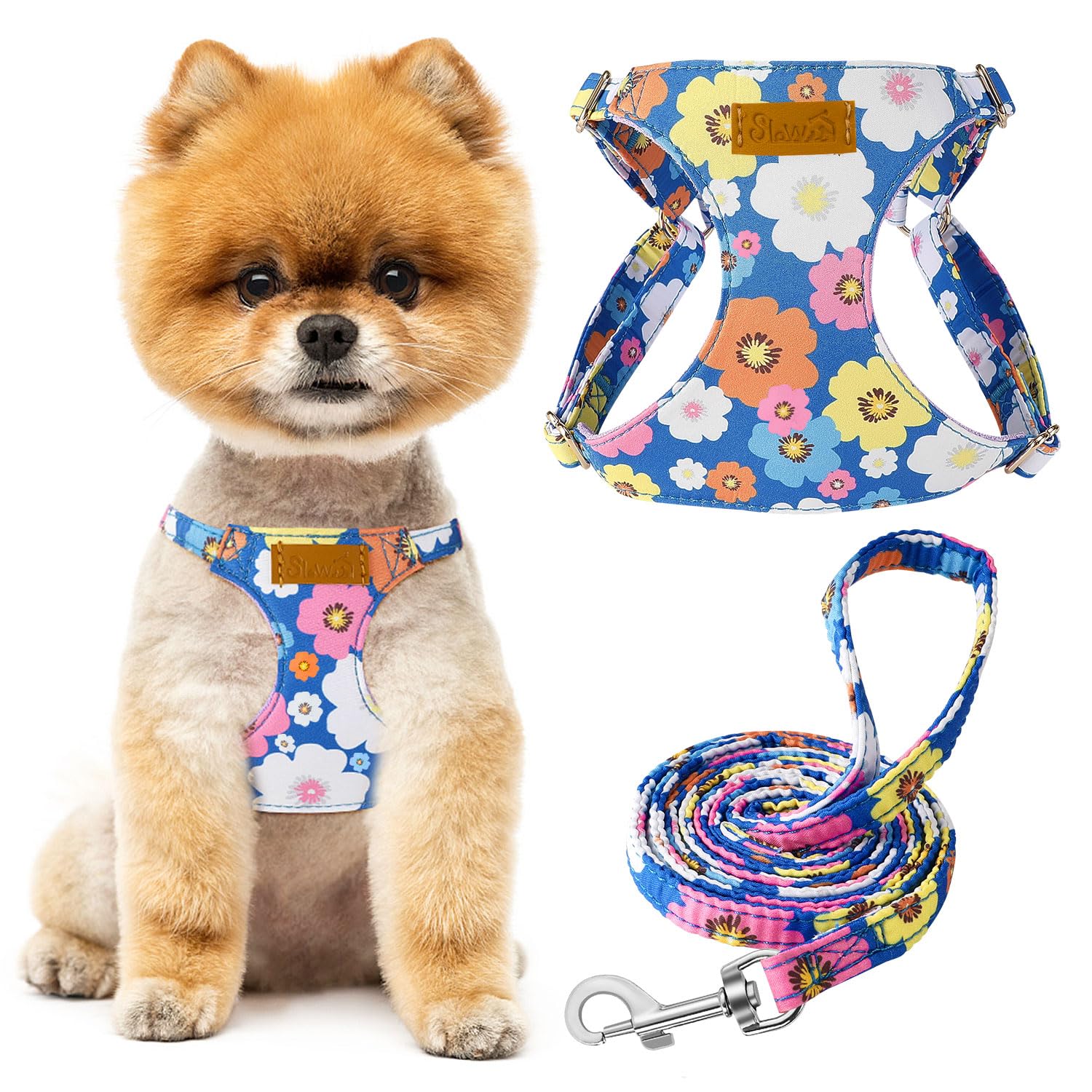 SlowTon Puppy Harness and Leash Sets