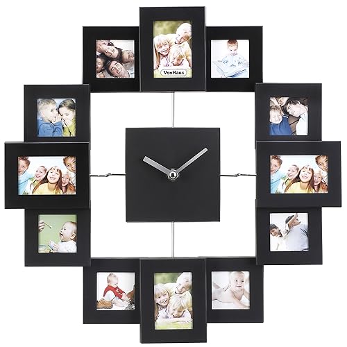Photo Wall Clocks With Frame