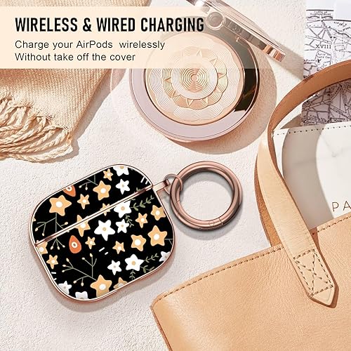 Vista 19 de Maxjoy for AirPods 2nd Generation Case, Unique Design Hard Protective Shockproof Airpods Case Cover with Keychain Compatible with Apple AirPods Sea