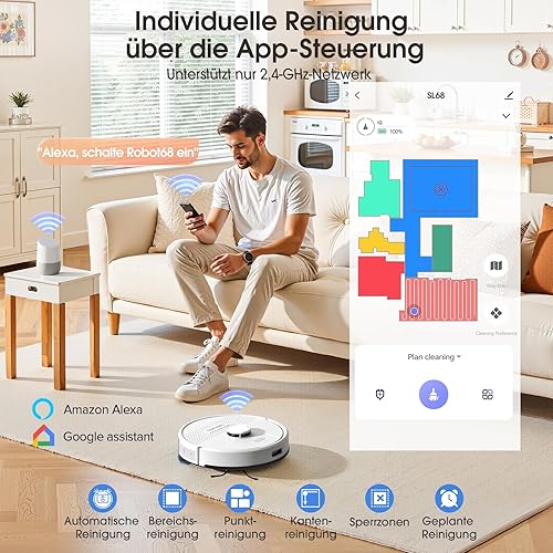 Lubluelu SL68 Robot Vacuum — nuotrauka 5