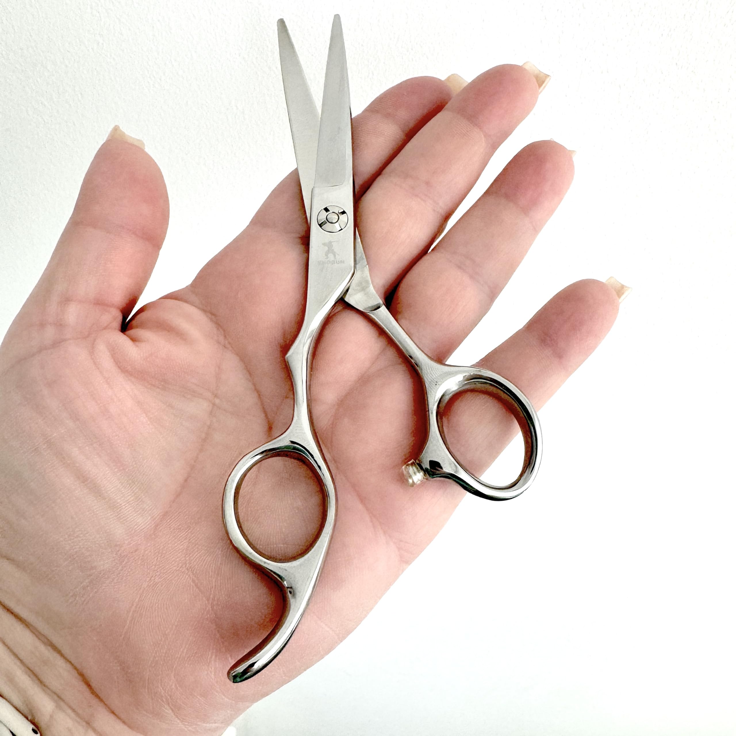 Shogun Ergo Max Lefty Japanese 440C Steel Hairdressing Scissors, Professional Barber Salon Shears for Hairdressers Barbers - Image 4