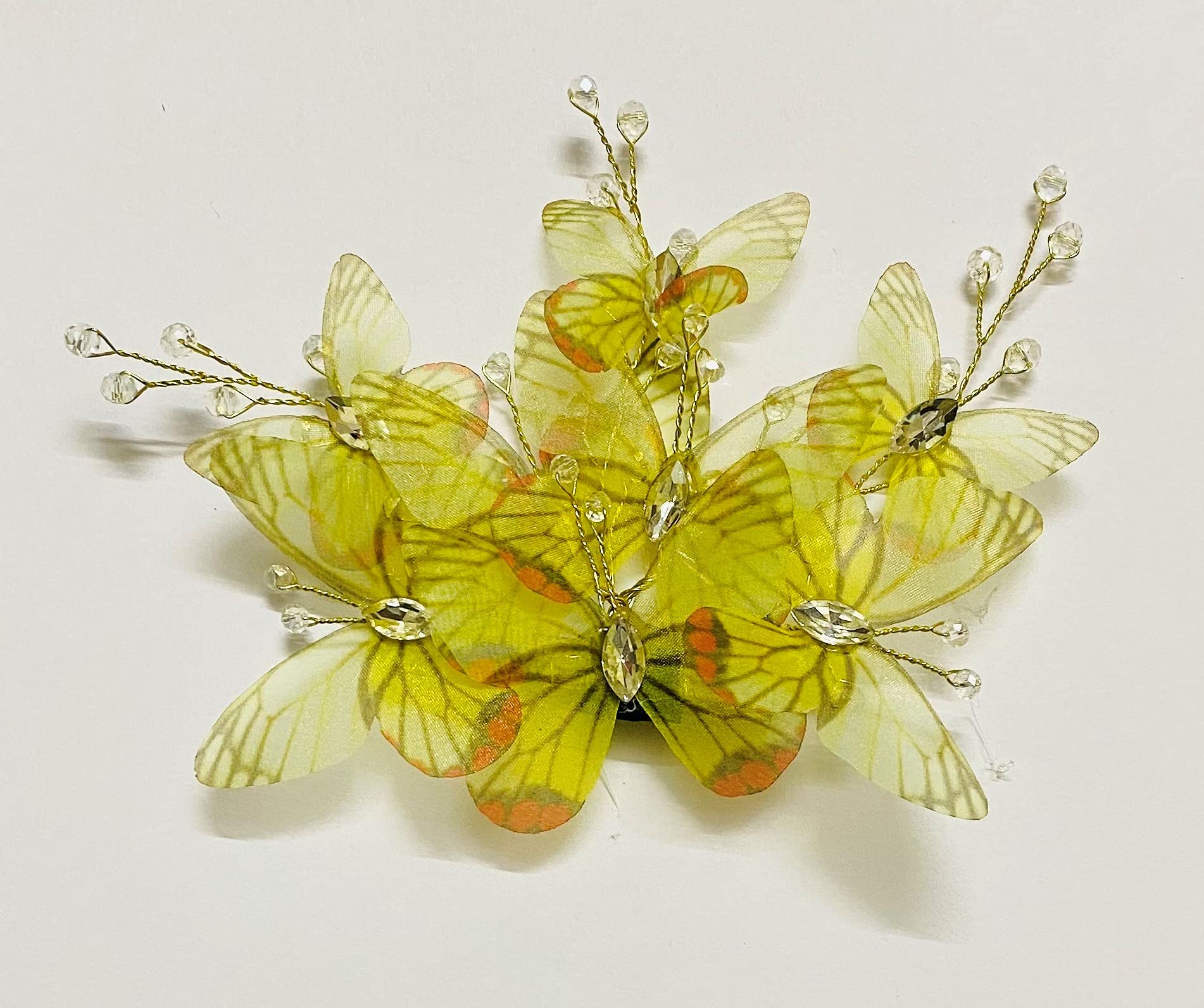 See full amazon price history chart for Naira Handmade 1 Pieces 3D Multi layer Butterfly Design Hair Clip Band with Crocodile Clip with Diamond Pearl and Crystal Décor for Women Girl and Infant (Yellow) Naira Handmade 1 Pieces 3D Multi layer Butterfly Design Hair Clip Band with Crocodile Clip with Diamond Pearl and Crystal Décor for Women Girl and Infant (Yellow) (B09DW8GZVQ) Amazon Price History, Amazon Price Tracker