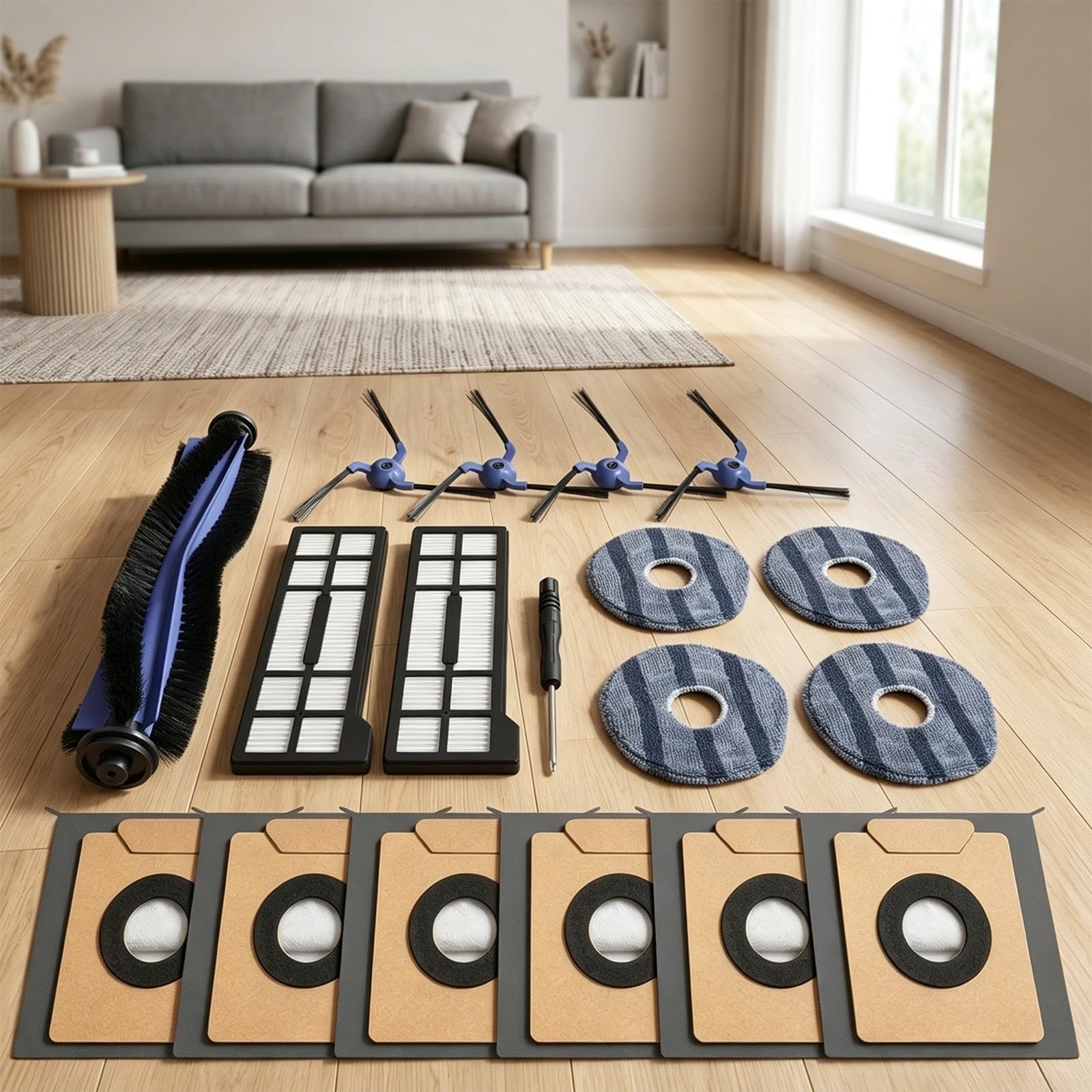 Kit per ricambi per eufy per x10 Pro per omni con per spazzola Principale