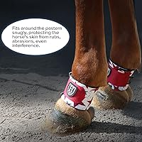 Vista 2 de Harrison Howard Envolturas de pastern para caballo vendidas en pares de estrellas
