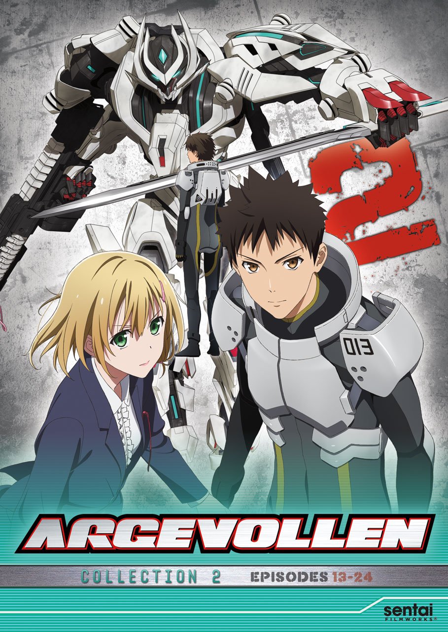 Argevollen Collection 2 DVD animación japonesa de mechas importación de USA