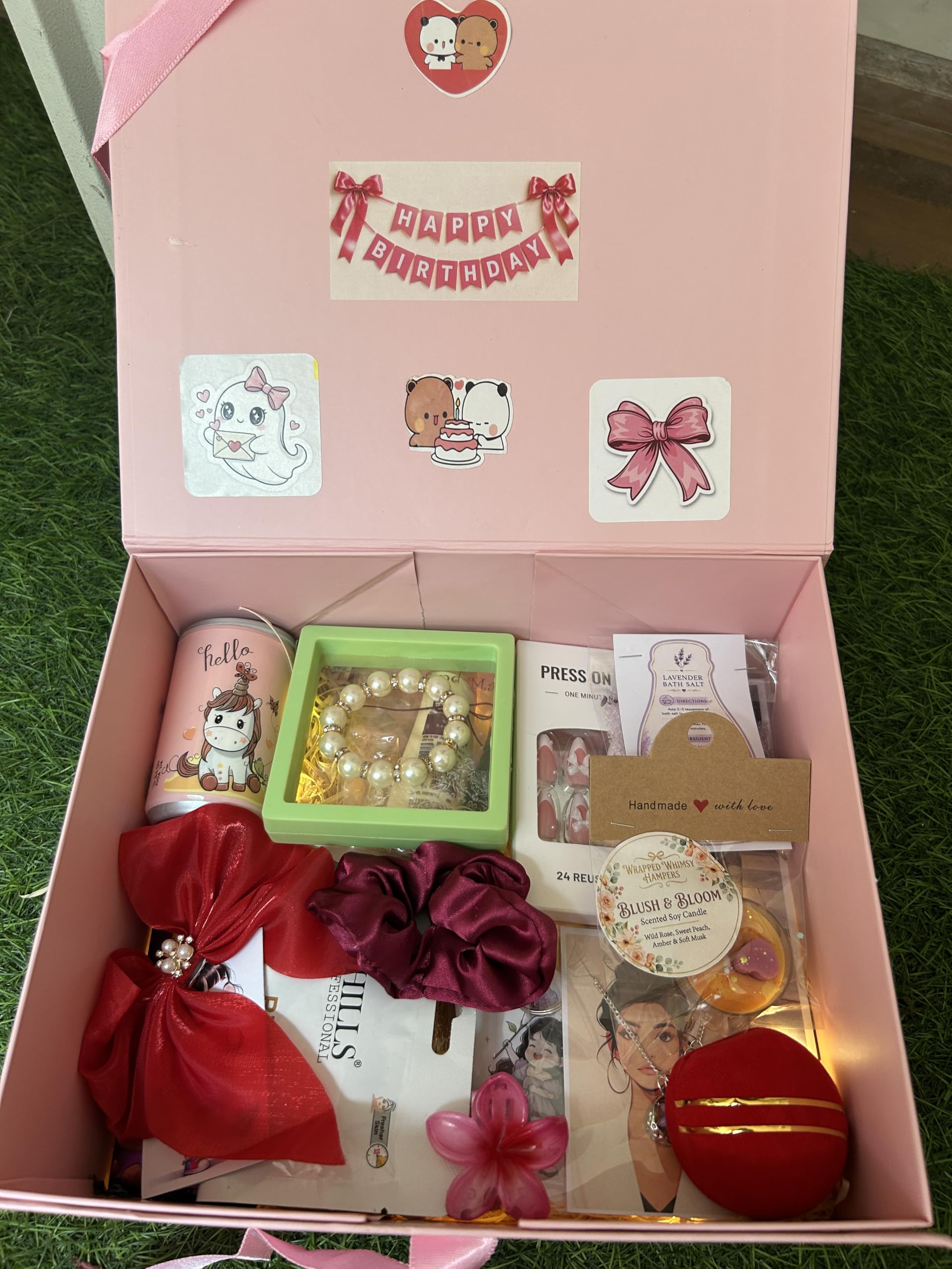 Birthday Gift Hamper for Women | Self Care Gift Box | Premium Handmade Gift Set-image-43