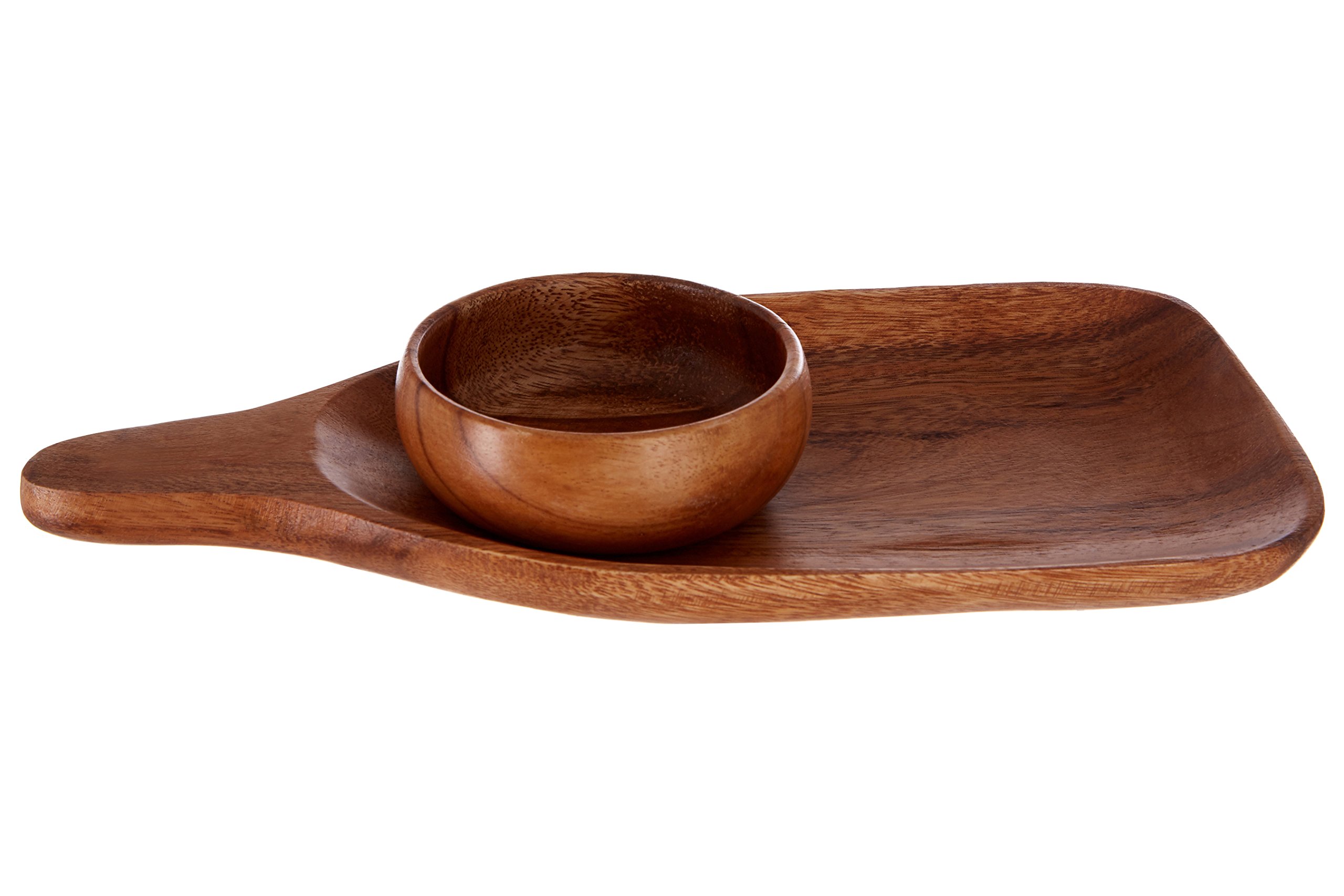Premier Housewares Socorro Serving Set, Acacia Wood