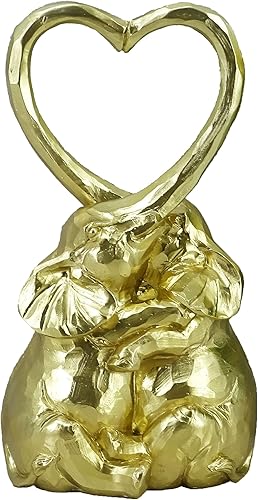 NA HOMEACCENT YHH - Escultura de amor infinito, estatuas creativas de elefante de resina, regalos encantadores para el día de San Valentín, disponible en Yaxa Colombia