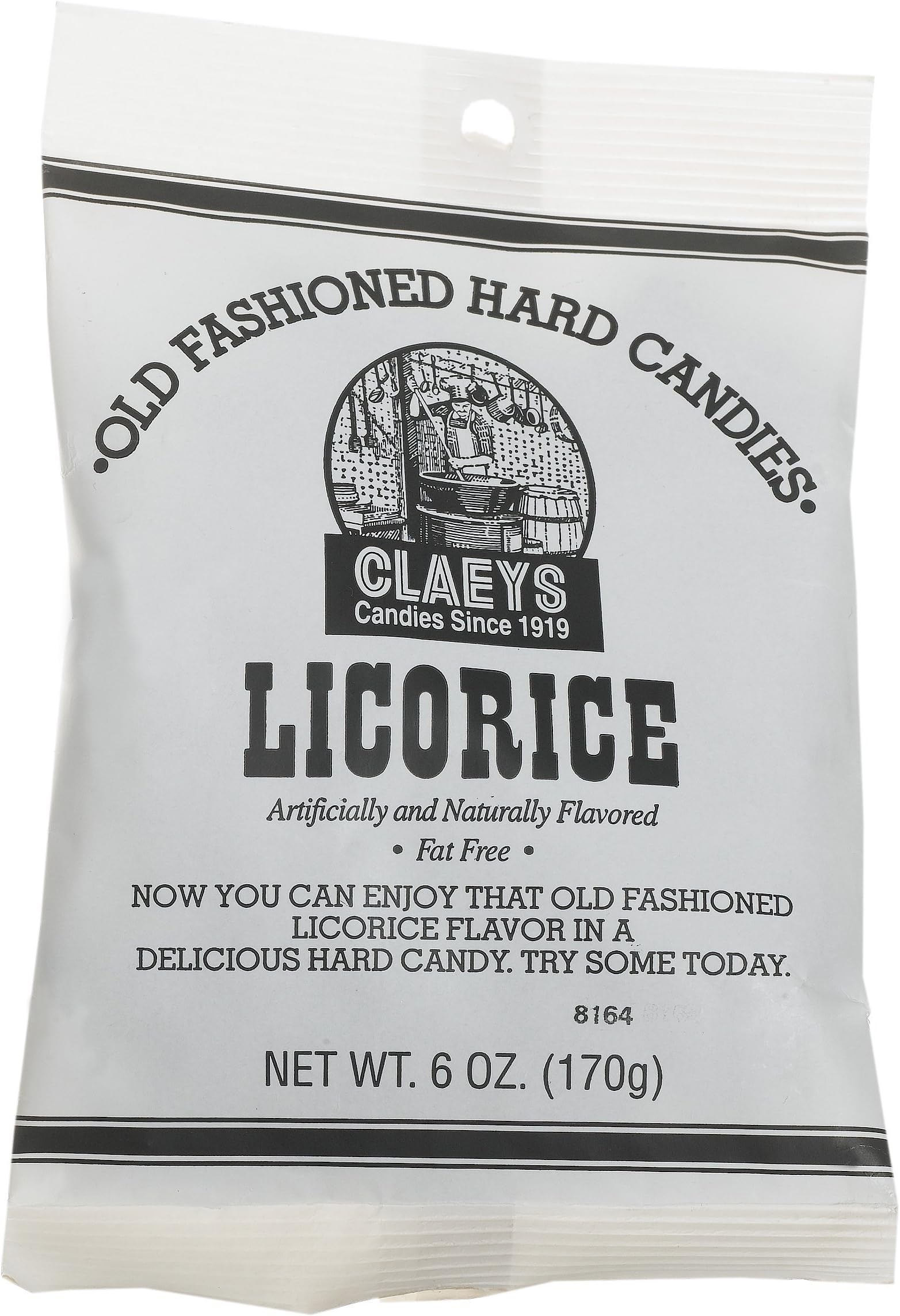 Claey's, Old Fashioned Hard Candy Licorice, 6 oz