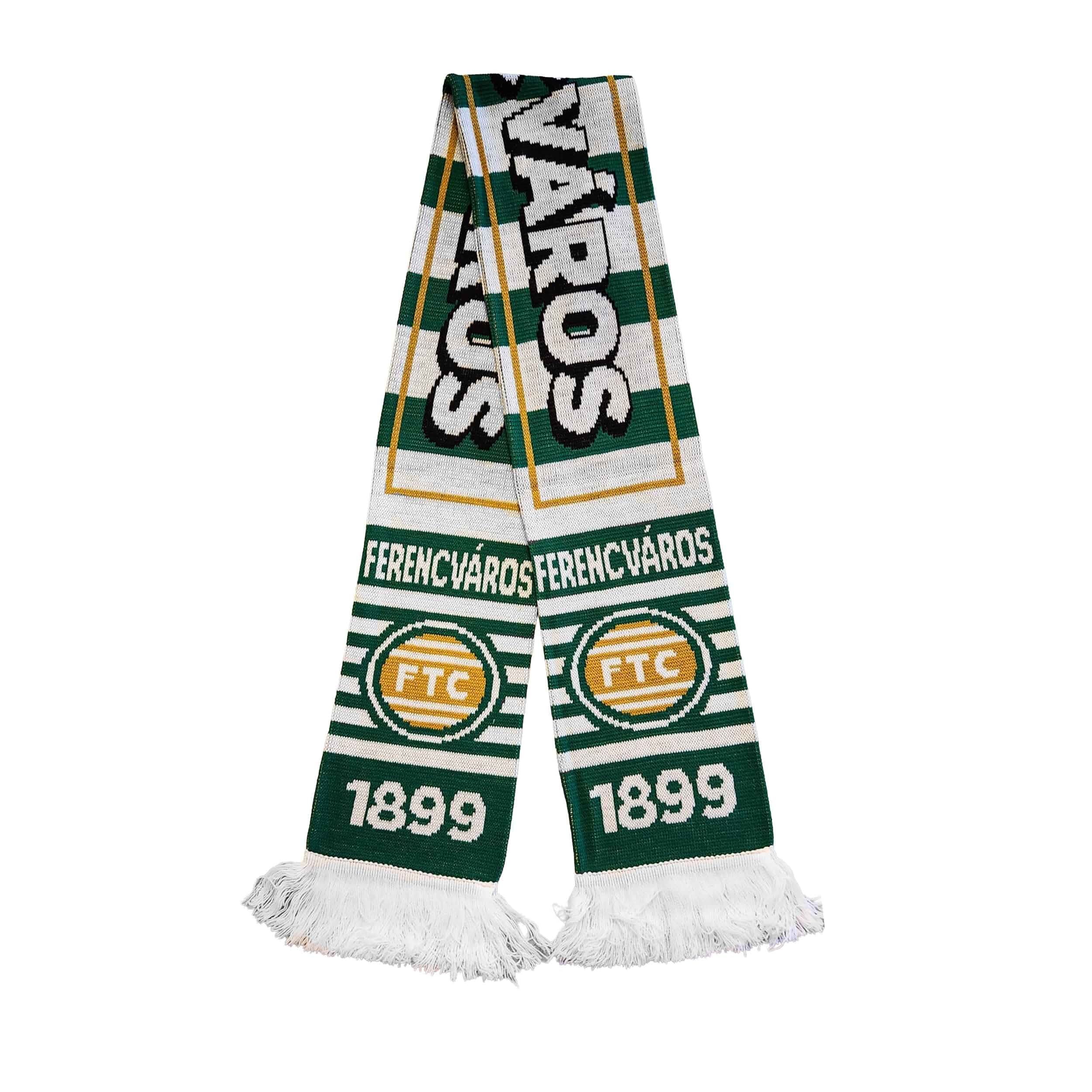 Ferencváros Scarf | Soccer Fan Scarf | Premium Acrylic Knit | The Ultimate Accessory for Soccer Fans