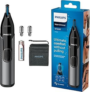 Recortador para nariz, orejas y cejas Nose trimmer Series 3000 de Philips con tecnología PrecisionTrim (modelo NT3650/16)