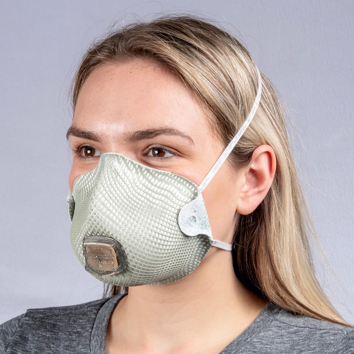 Moldex 2700N95 HandyStrap® Disposable Particulate Respirator with Ventex® Valve, Size Medium/Large, NIOSH Approved