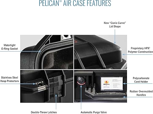 Miniatura 3 de Pelican Aire 1485con espuma (negro)